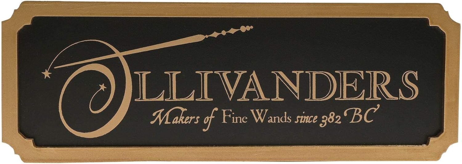 Harry Potter Ollivanders Shop Schild – Warner Bros. Wanddeko