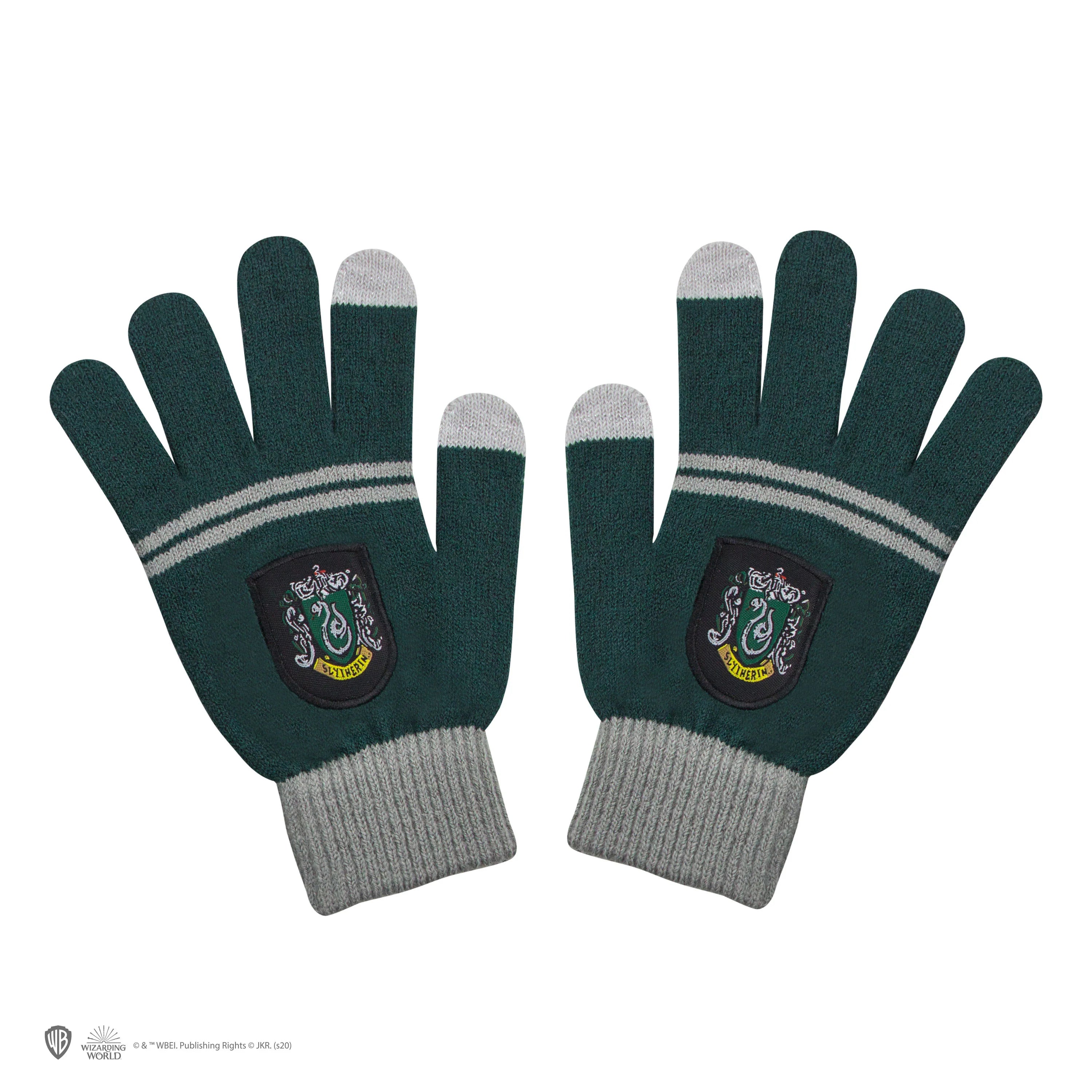 Harry Potter Slytherin-Handschuhe und Beanie-Set für Kinder