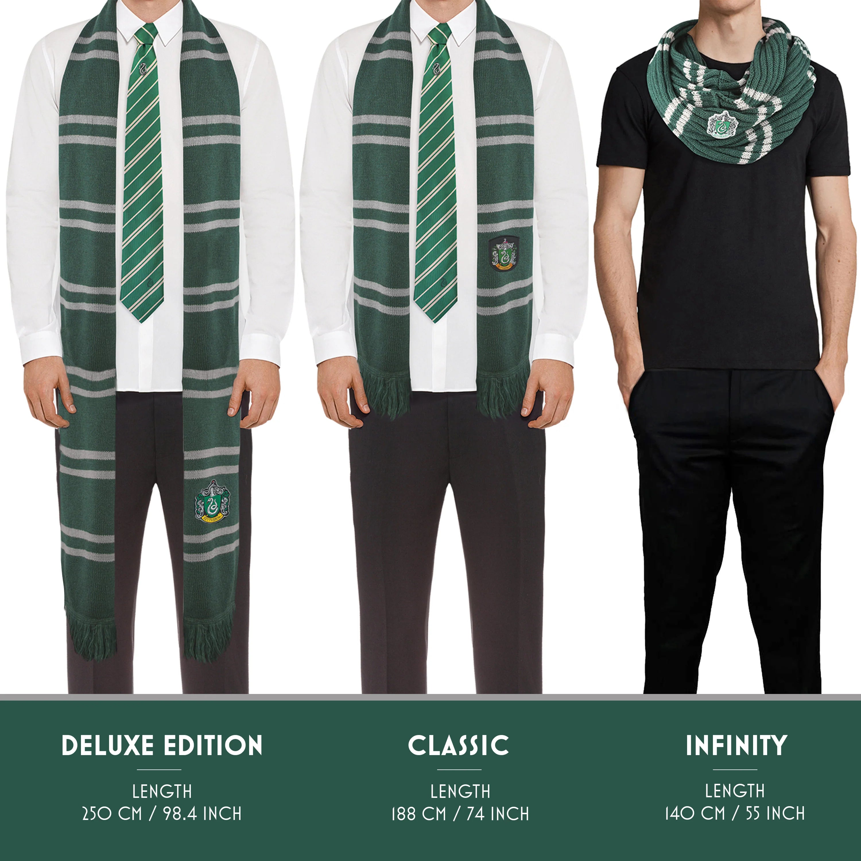 Harry Potter Slytherin Infinity-Schal