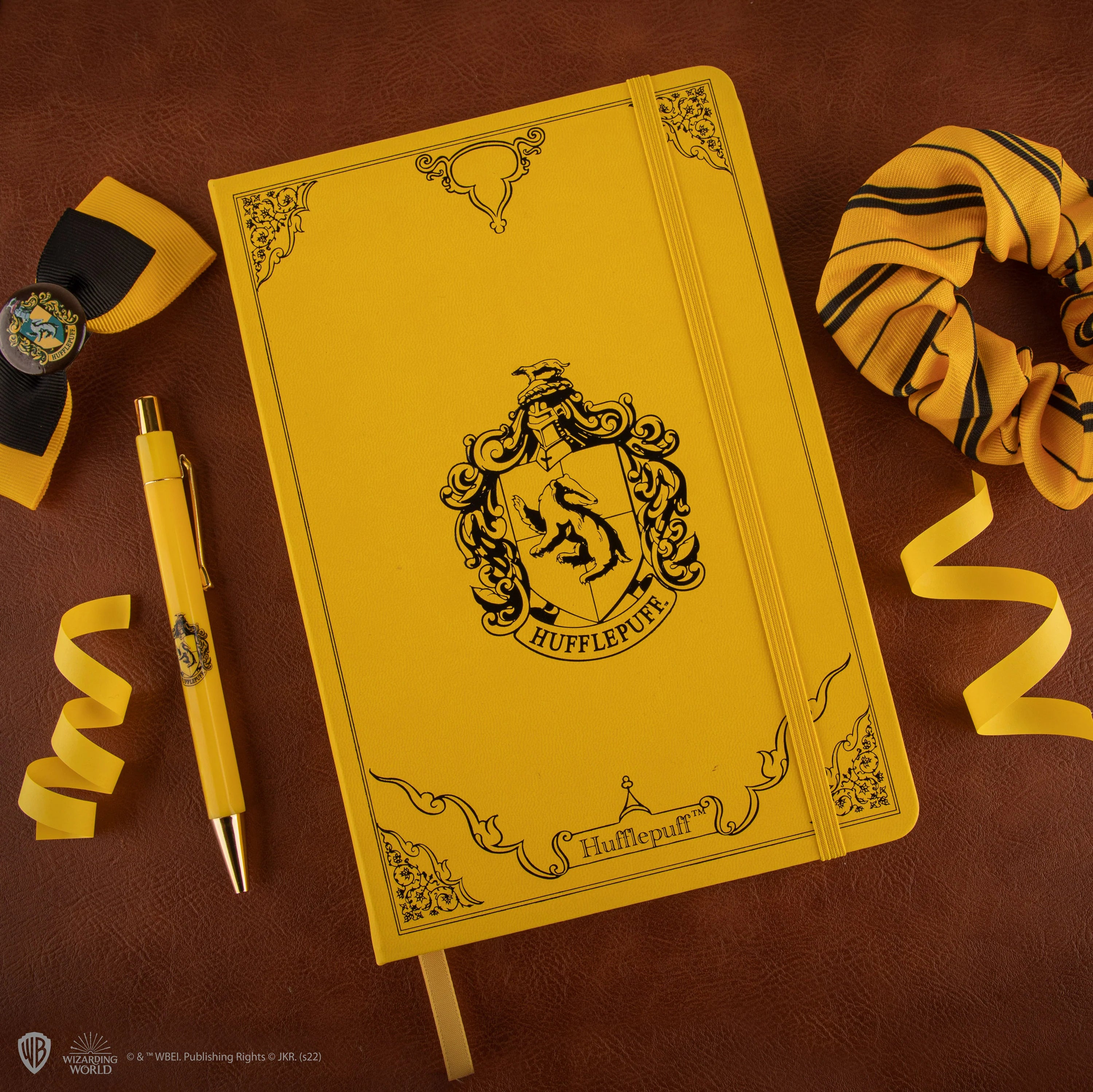 Harry Potter Hufflepuff Deluxe Notizbuch-Set mit Stift