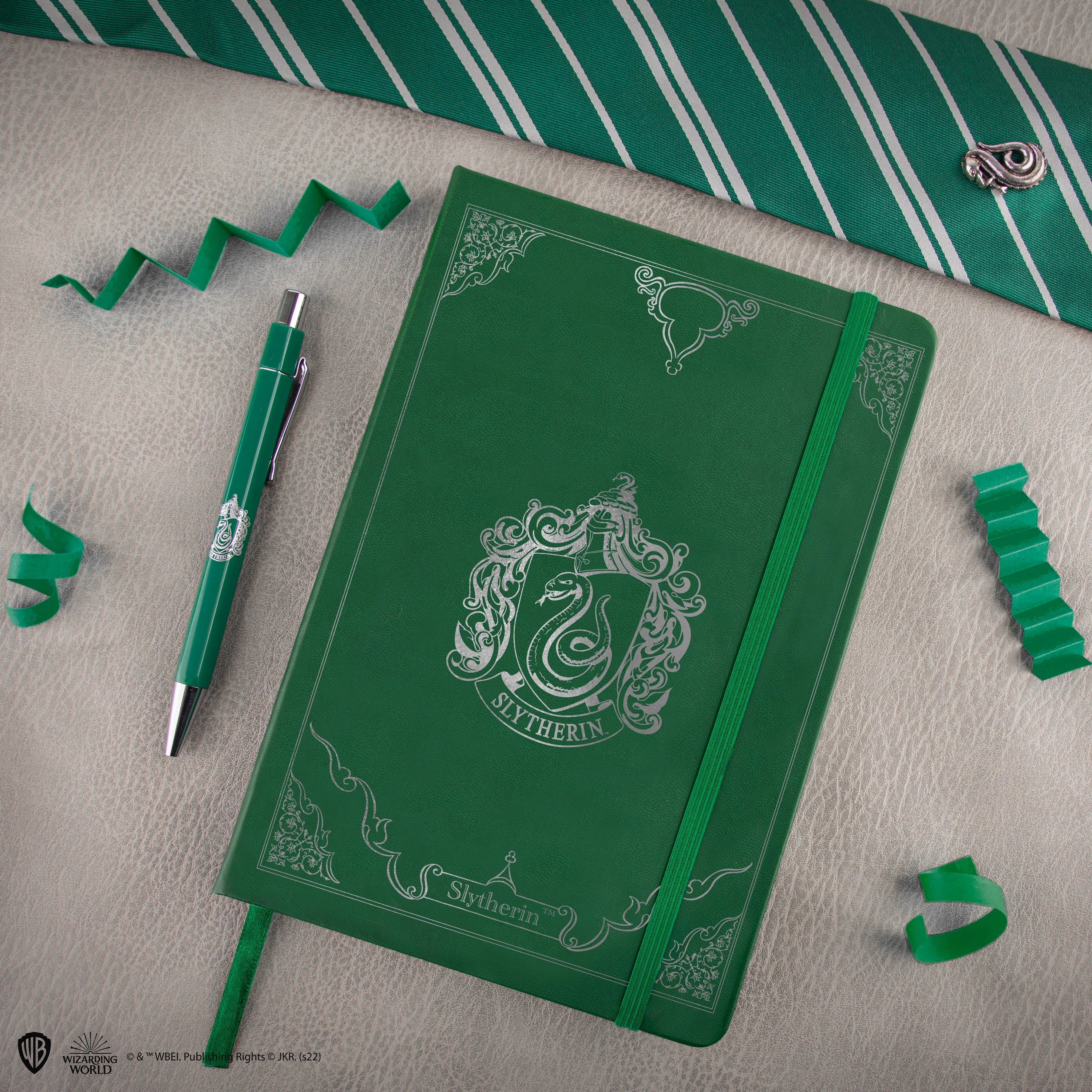 Harry Potter Slytherin Deluxe Notizbuch-Set mit Stift