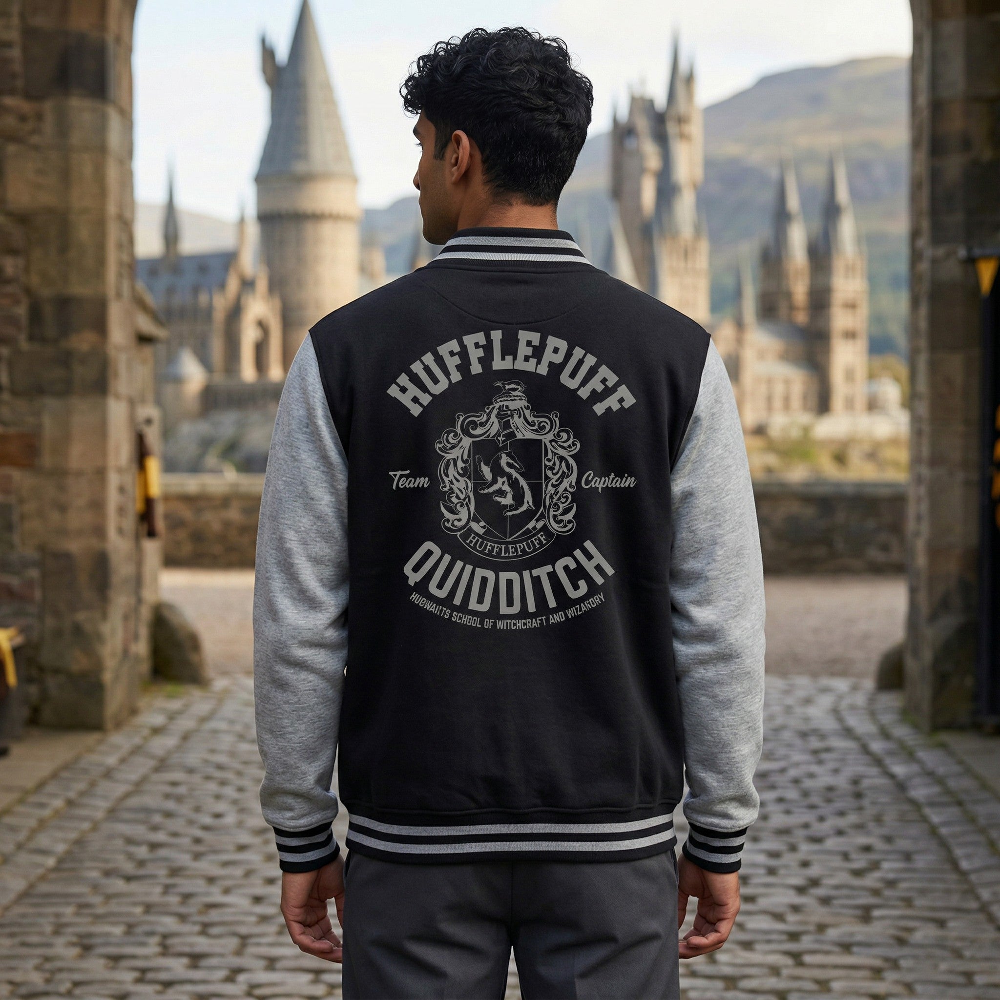 Harry Potter Hufflepuff College Jacke