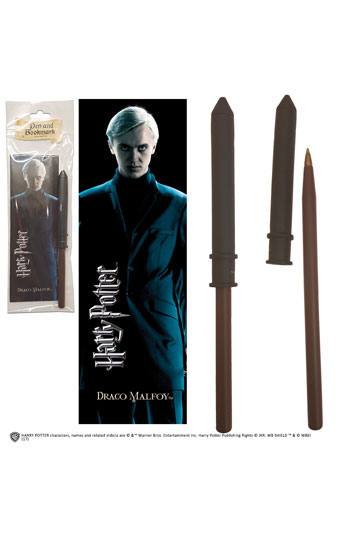 Harry Potter Kugelschreiber & Lesezeichen Draco Malfoy