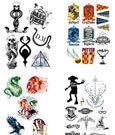 Harry Potter Tattoos 35-er Set