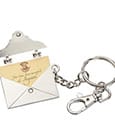 Harry Potter Metall Schlüsselanhänger Hogwarts Acceptance Letter