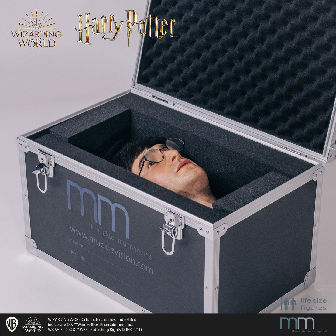 HARRY POTTER SILIKON KOPF