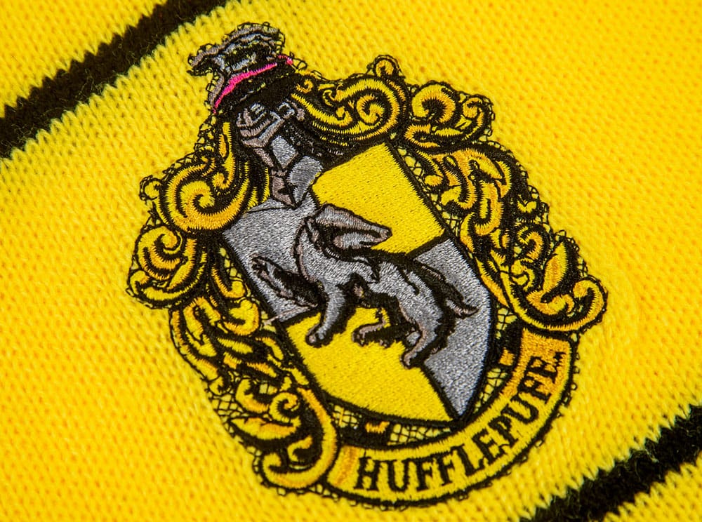 Harry Potter Schal Hufflepuff Thin Stripes (Boxed) 160 cm