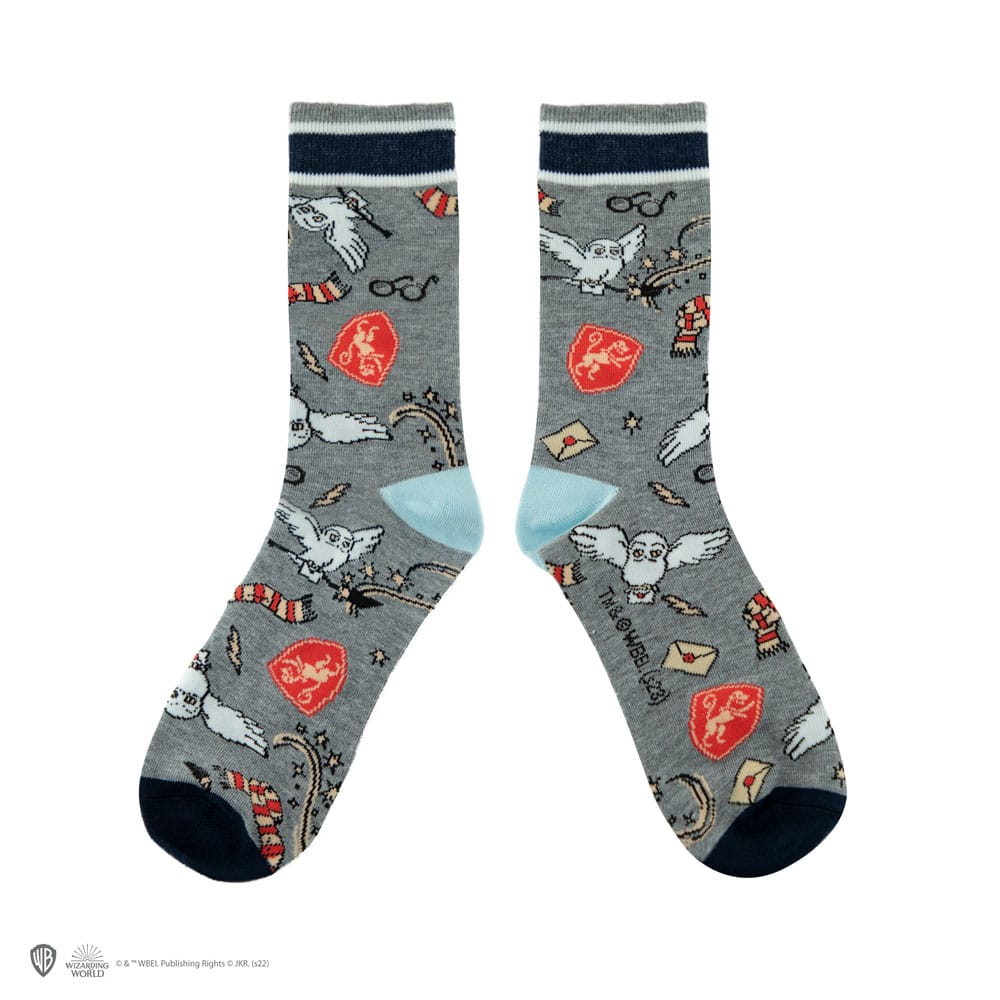 Harry Potter Socken 3er-Pack Hedwig