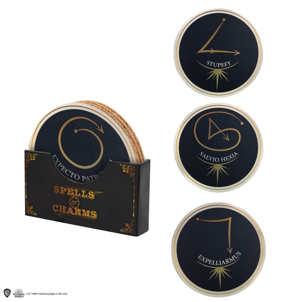 Harry Potter Untersetzer 4er-Pack Spell & Charms