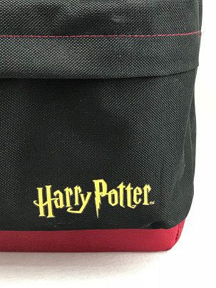 Harry Potter Rucksack Gryffindor Black Burgundy
