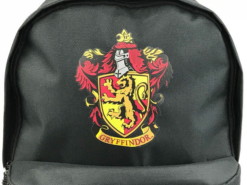 Harry Potter Rucksack Gryffindor Black Burgundy