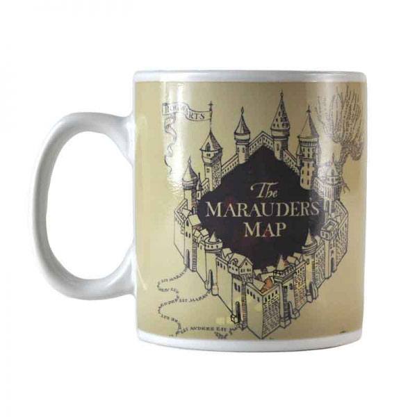 Harry Potter Tasse mit Thermoeffekt Marauder's Map