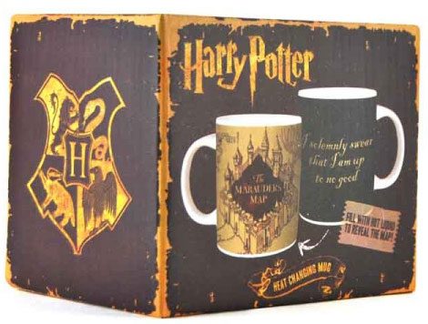 Harry Potter Tasse mit Thermoeffekt Marauder's Map