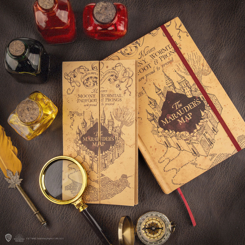 Harry Potter Notizbuch A5 Marauder's Map