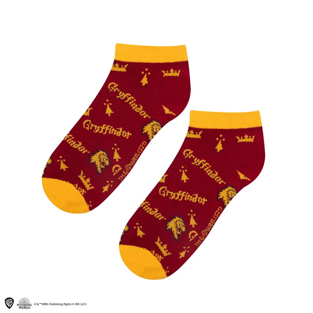 Harry Potter Knöchelsocken 3er-Pack Gryffindor