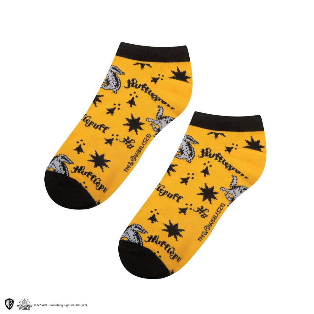 Harry Potter Knöchelsocken 3er-Pack Hufflepuff