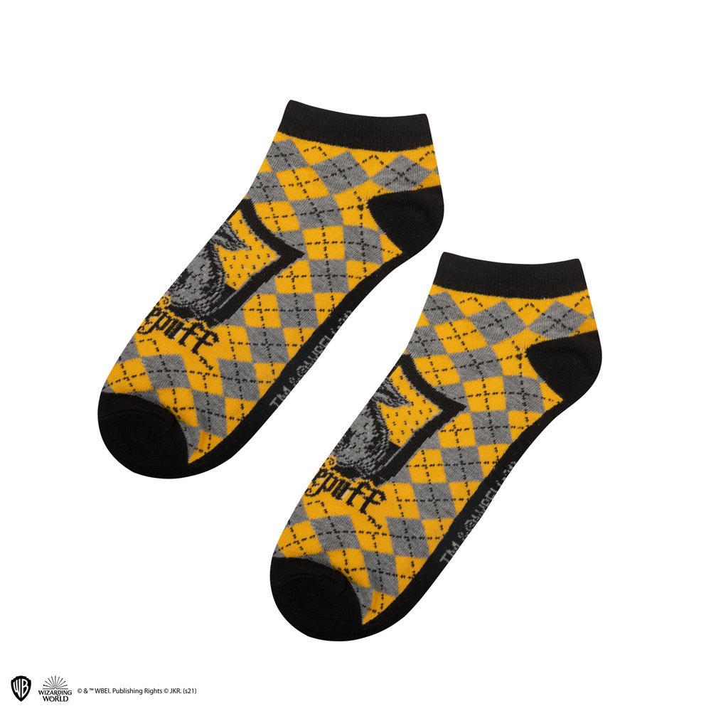 Harry Potter Knöchelsocken 3er-Pack Hufflepuff