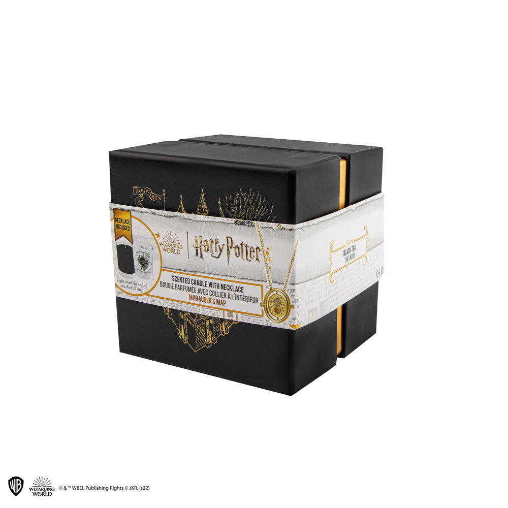 Harry Potter Kerze mit Halskette Marauder's Map