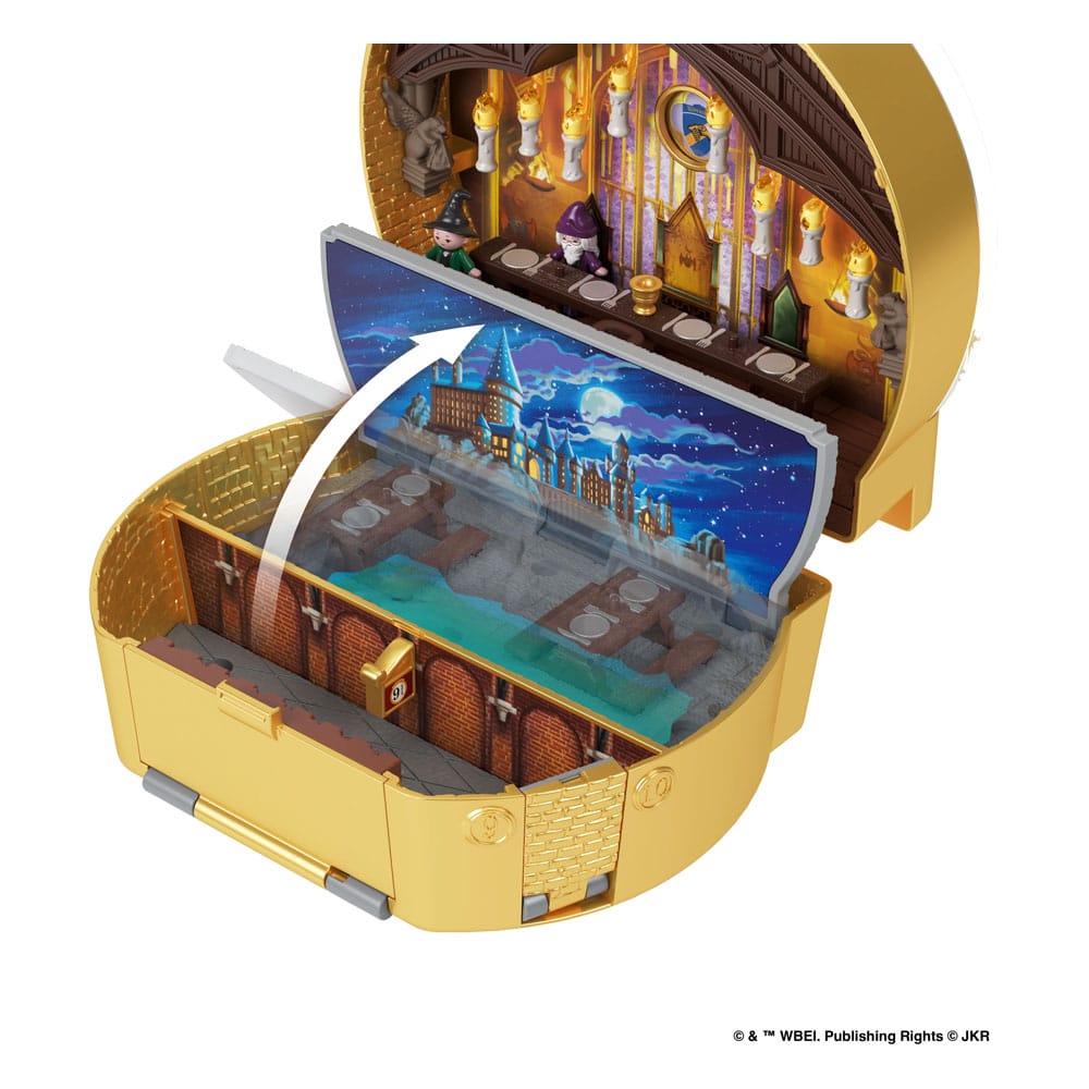 Harry Potter Polly Pocket Schatulle mit Minifiguren