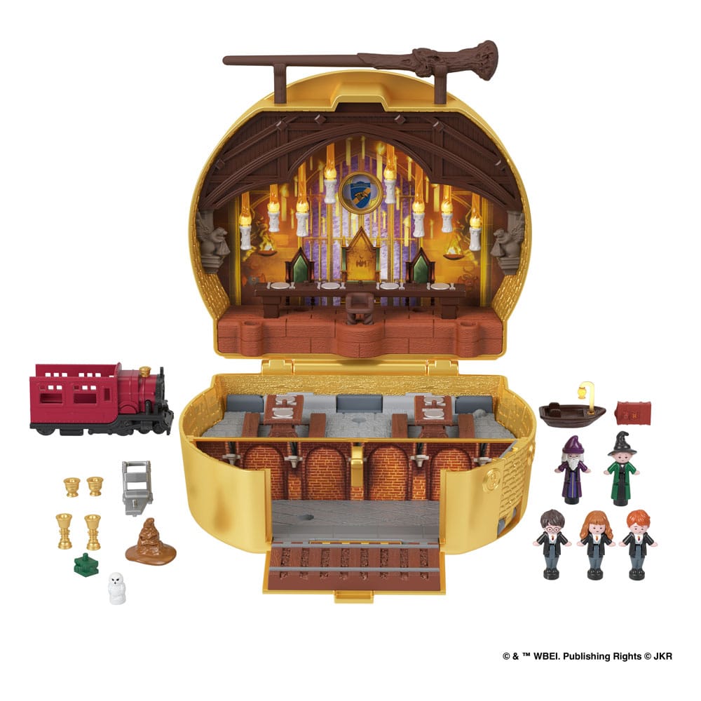 Harry Potter Polly Pocket Schatulle mit Minifiguren