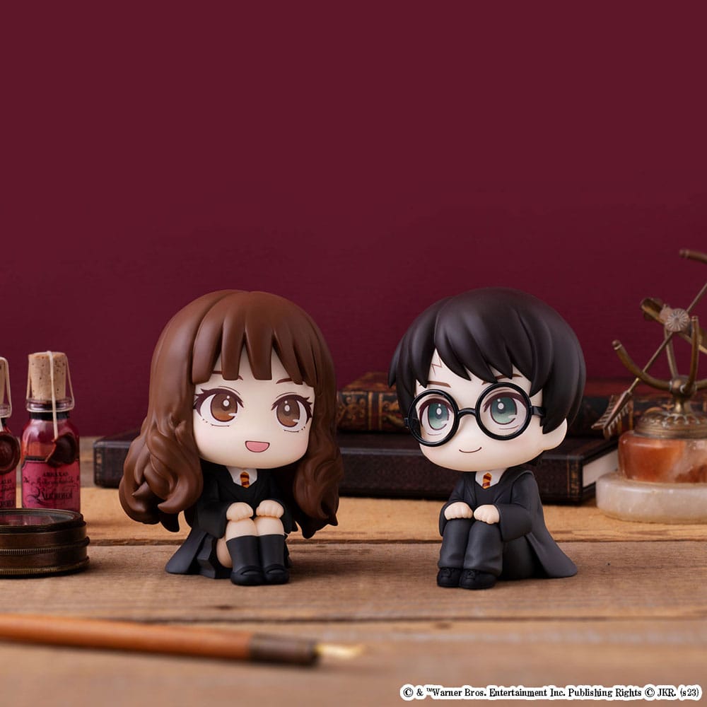 Harry Potter Look Up PVC Statue Hermine & Harry 11 cm