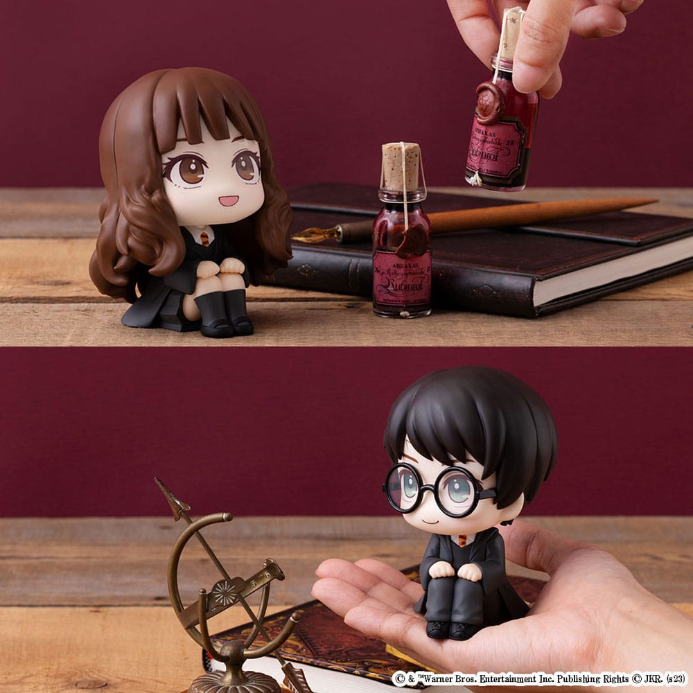 Harry Potter Look Up PVC Statue Hermine & Harry 11 cm