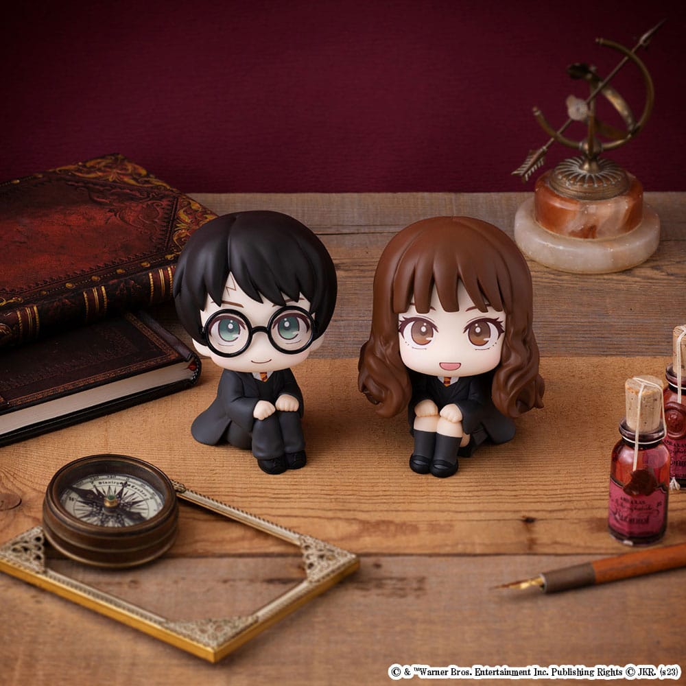 Harry Potter Look Up PVC Statue Hermine & Harry 11 cm