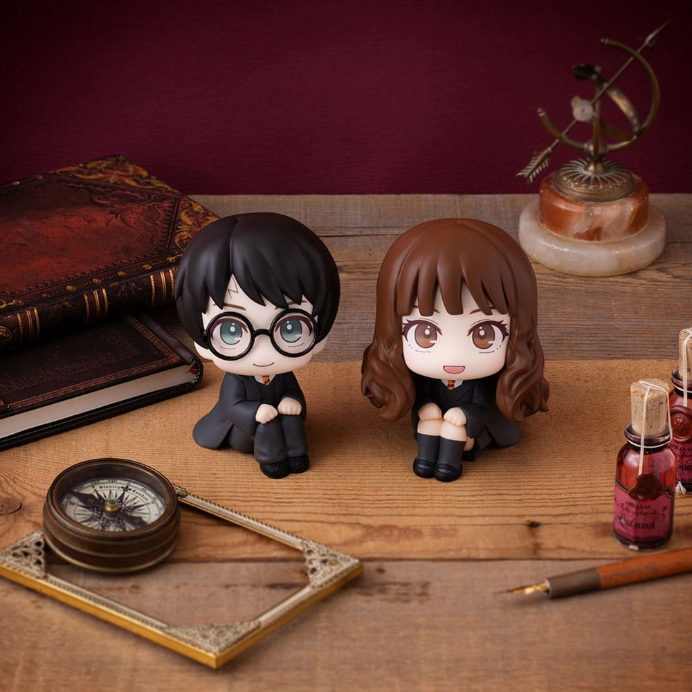 Harry Potter Look Up PVC Statue Hermine & Harry 11 cm