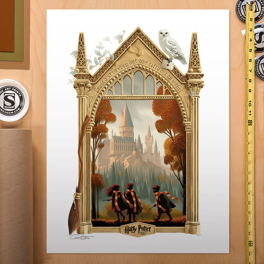 Harry Potter Kunstdruck Harry Potter and the Philosopher's Stone Variant 46 x 61 cm - ungerahmt