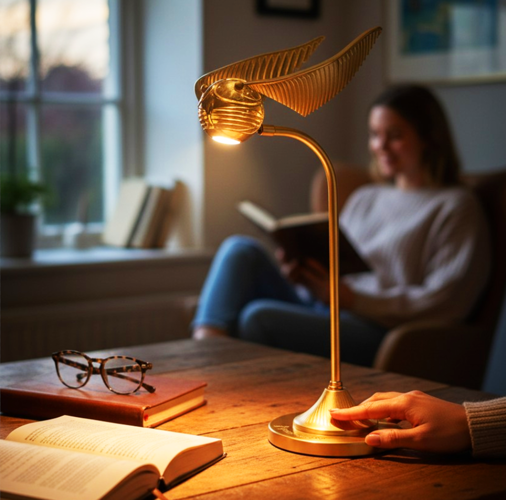 HARRY POTTER – Goldener Schnatz – Schreibtischlampe 36 cm