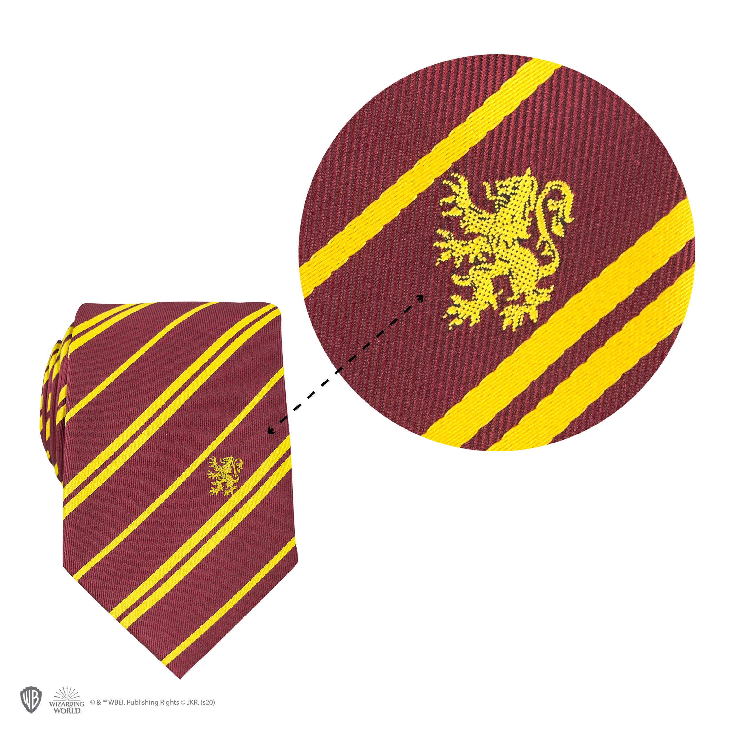 Harry Potter Krawatte & Ansteck-Pin Deluxe Box Gryffindor