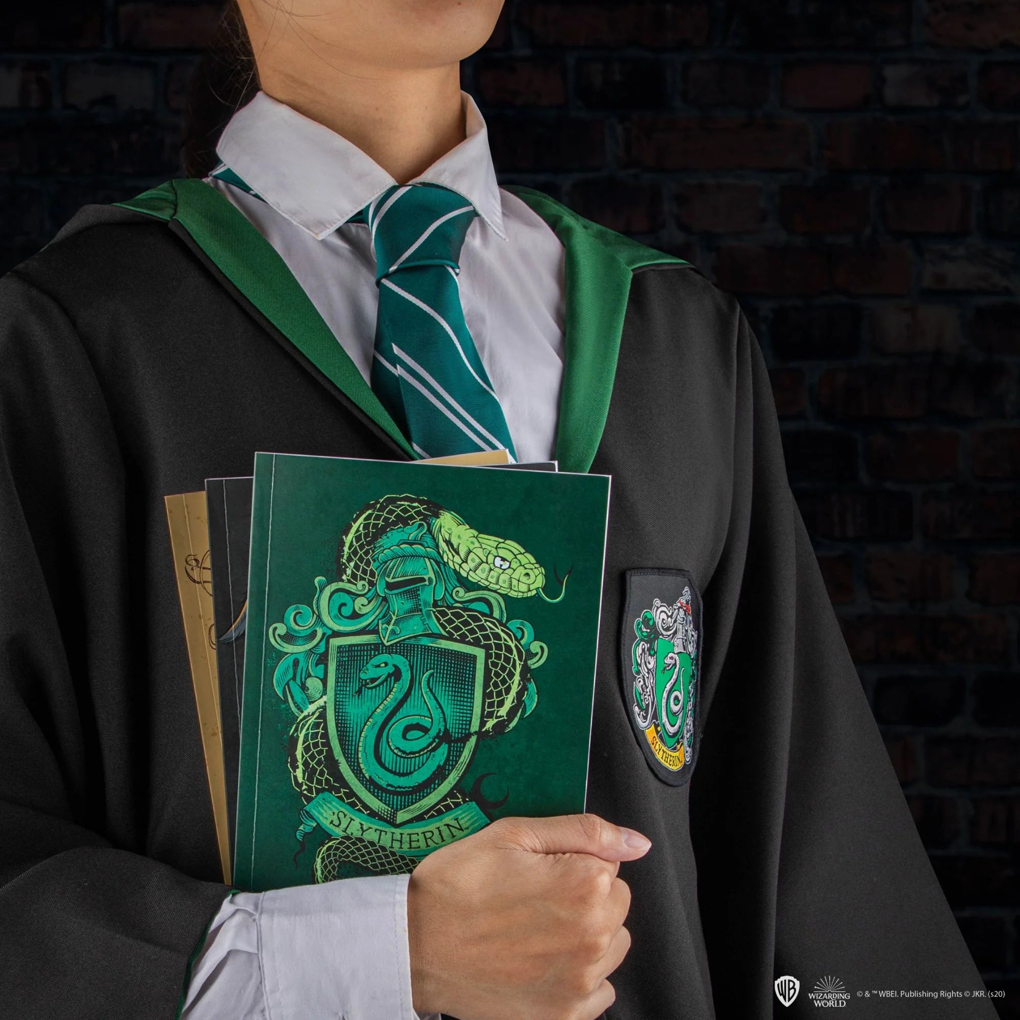 Harr Potter Softcover Slytherin-Notizbuch