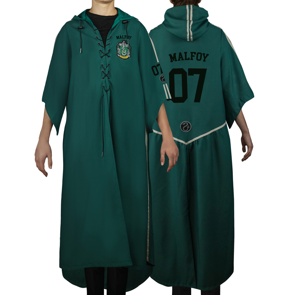 Harry Potter Personalisierbares Quidditch-Gewand Slytherin
