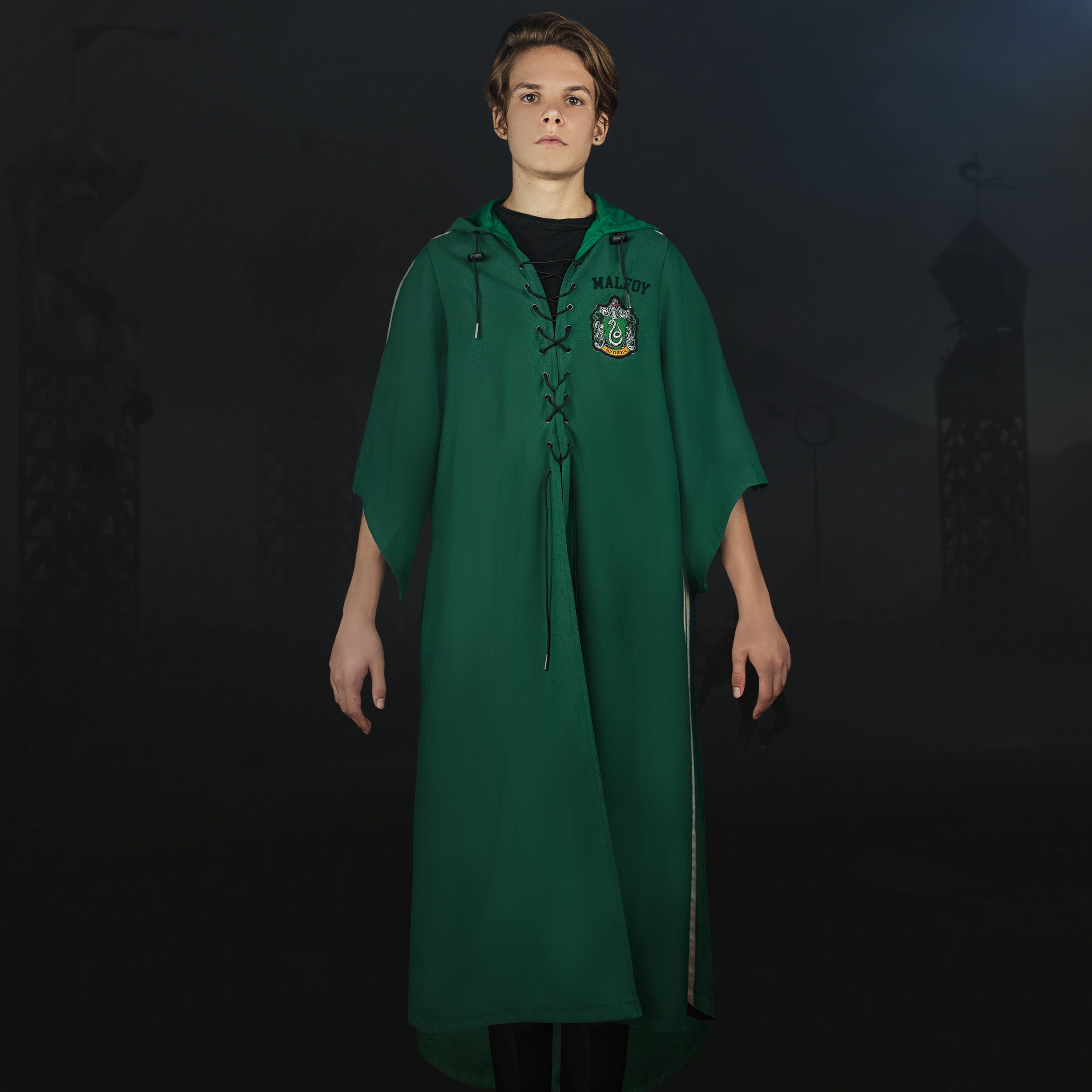 Harry Potter Personalisierbares Quidditch-Gewand Slytherin