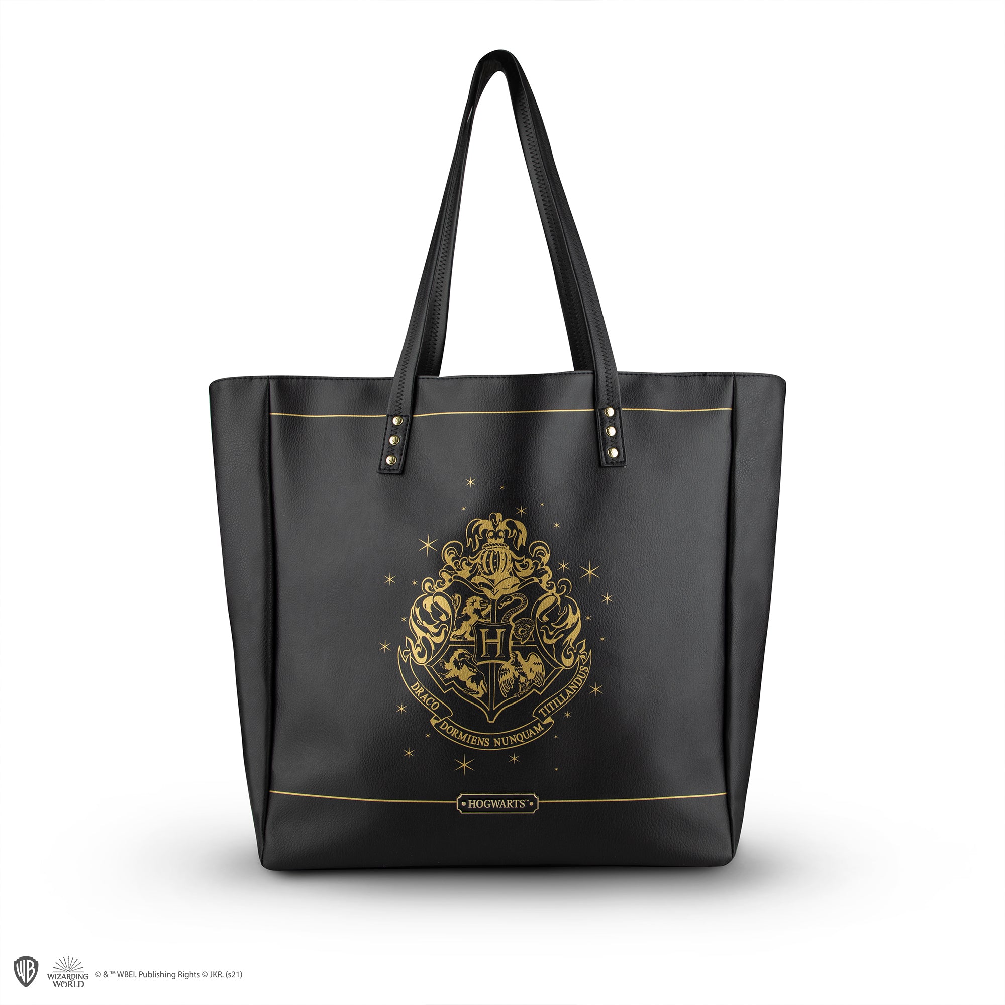 Harry Potter Tragetasche Schwarze Hogwarts Shoppingbag