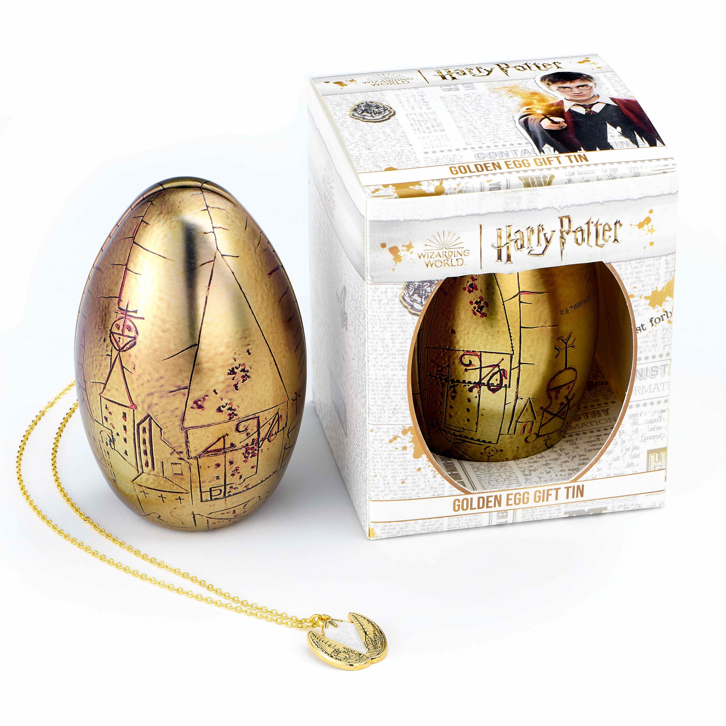 Harry Potter Halskette & Anhänger Das goldene Ei with Gift Box