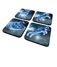 Harry Potter Untersetzer 4er-Pack Patronus