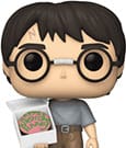 Harry Potter POP! Movies Vinyl Figur Birthday Harry w/ Cake Exclusive Edition 9 cm