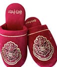 Harry Potter Hausschuhe Hogwarts Gold on Burgundy EU 38-43