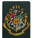 Harry Potter Blechschild Hogwarts Logo 15 x 21 cm