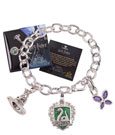 Harry Potter Bettelarmband Lumos Slytherin (versilbert)