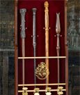 Harry Potter Wandhalterung für 4 Zauberstäbe