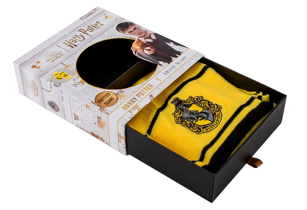 Harry Potter Schal Hufflepuff Thin Stripes (Boxed) 160 cm