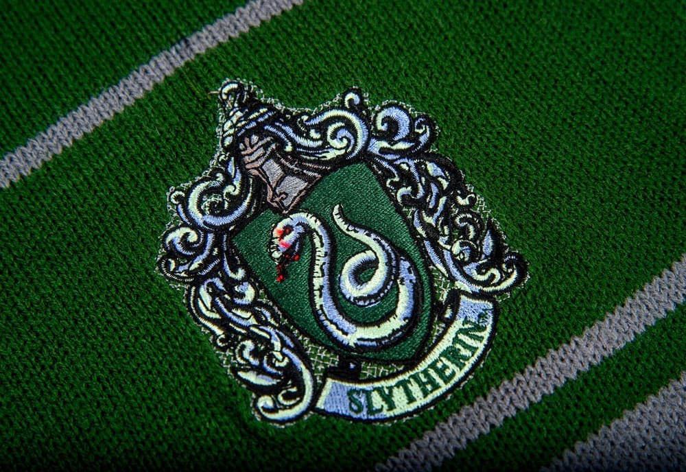 Harry Potter Schal Slytherin Thin Stripes (Hanger) 160 cm