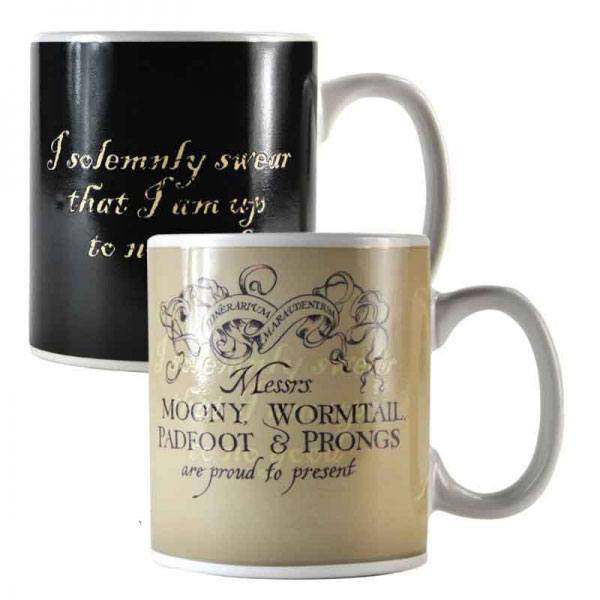 Harry Potter Tasse mit Thermoeffekt Marauder's Map