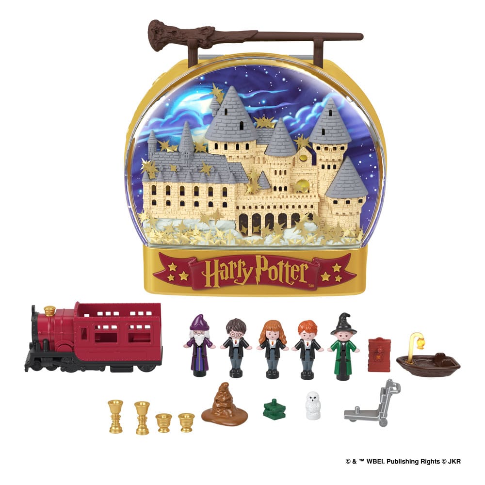 Harry Potter Polly Pocket Schatulle mit Minifiguren
