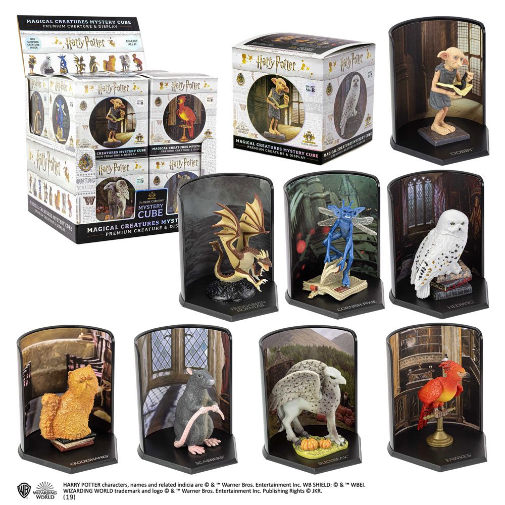 Harry Potter Magical Creatures Mystery Cube Statuen 7 cm Display (8)
