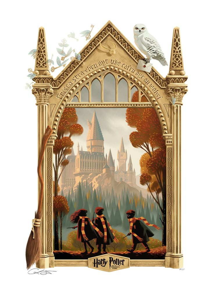 Harry Potter Kunstdruck Harry Potter and the Philosopher's Stone Variant 46 x 61 cm - ungerahmt
