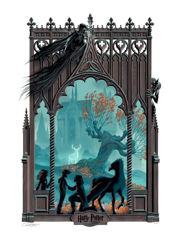 Harry Potter Kunstdruck Harry Potter und der Gefangene von Askaban 46 x 61 cm - ungerahmt